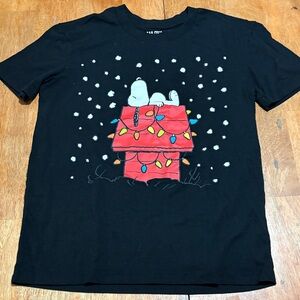 PEANUTS SNOOPY CHRISTMAS T SHIRT